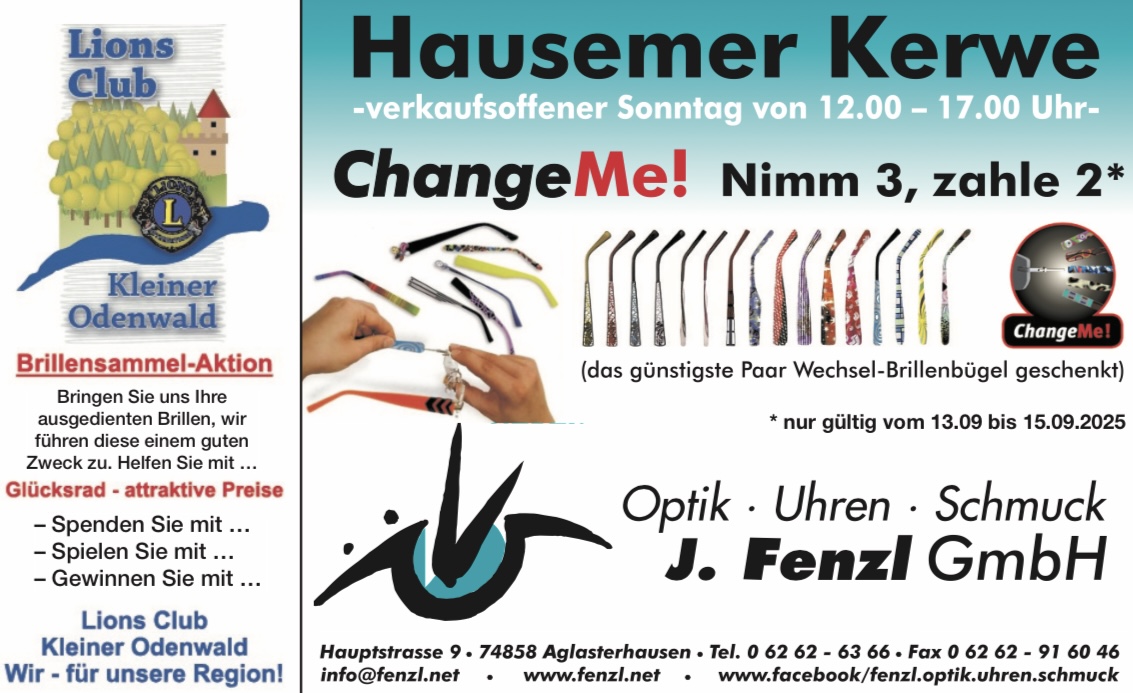 Kerwe-Zeit ist ChangeMe!-Zeit… 😎